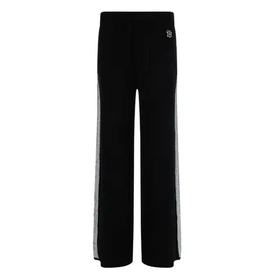 Tommy Hilfiger Sweatpants - TH FLEX WIDE LEG PANT black 99793971