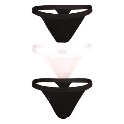 3PACK dámská tanga HUGO vícebarevná (50496893 121) 86573291