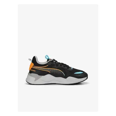 Oranžovo-černé pánské tenisky Puma RS-X 3D - Pánské 76897333