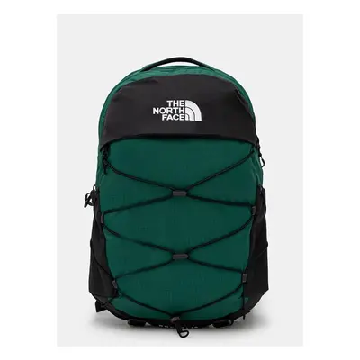 Batoh The North Face Borealis 28L zelená barva, velký, vzorovaný, 100720187