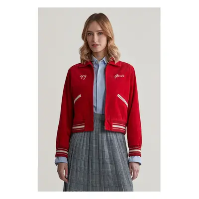 BUNDA GANT CORD VARSITY JACKET RUBY RED 100384672