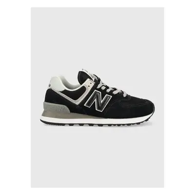 Sneakers boty New Balance WL574EVB černá barva, WL574EVB-EVB 83058119