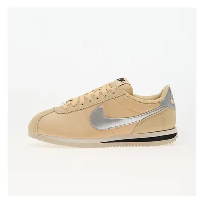 Nike W Cortez Txt Sesame/ Metallic Silver-Lt Orewood Brn 99261628