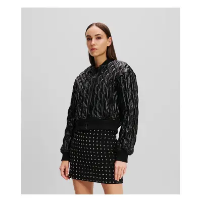 BUNDA KARL LAGERFELD QUILTED BOMBER 99768842