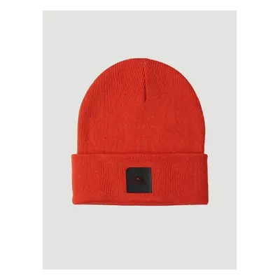 ONeill Oranžová pánská žebrovaná zimní čepice ONeill Cube Beanie - 91239393