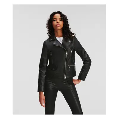 BUNDA KARL LAGERFELD LEATHER BIKER JACKET 86171098