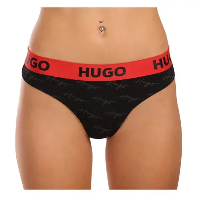 Dámská tanga HUGO černá (50515199 965) 97913545