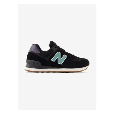 Sneakers boty New Balance WL574RA černá barva, WL574RA-4RA 87754921