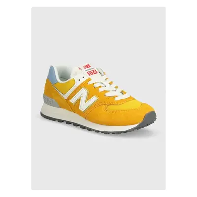 Sneakers boty New Balance 574 žlutá barva, WL574YJ2 94364498