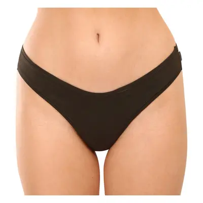 Dámská tanga Calvin Klein tmavě zelené (QD3954E-9MD) 84554465