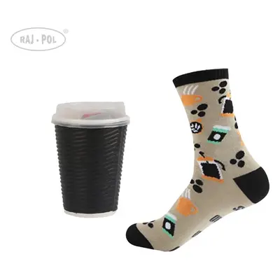 Raj-Pol Womans Socks Coffe 87493921