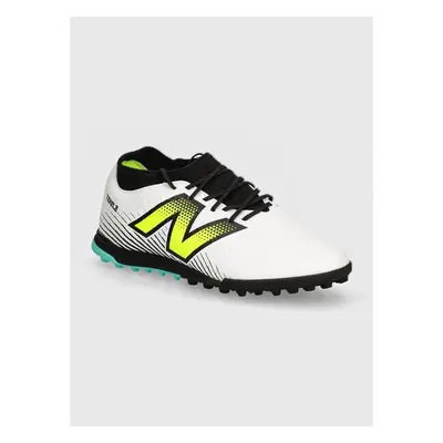 Fotbalové boty New Balance turfy bílá barva, ST3TH45 95061201