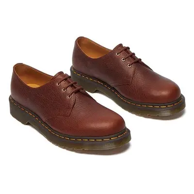 Kožené polobotky Dr. Martens 1461 Ambassador hnědá barva, DM31992253 100028299