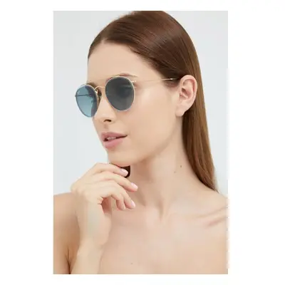 Sluneční brýle Ray-Ban dámské, zlatá barva, 0RB3647N 91782816