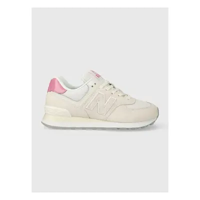 Sneakers boty New Balance 574 béžová barva, WL5742BA 94366462