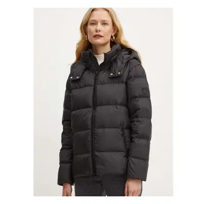 Péřová bunda Twinset dámská, černá barva, zimní, oversize, 242TP2184 95680376