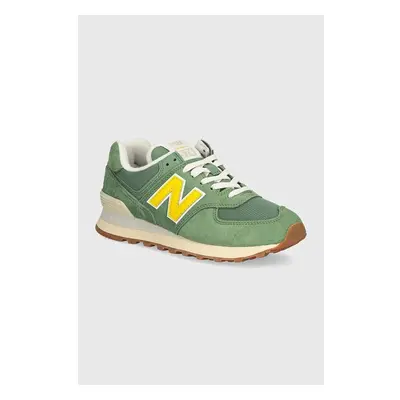 Sneakers boty New Balance 574 zelená barva, WL574GS2 95691599