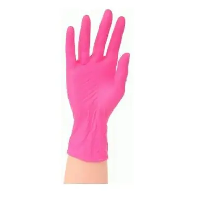 Starnails Nitrilové rukavice bez latexu, růžové (S) - 5 párů 71663947