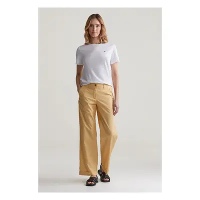 KALHOTY GANT REL LIGHTWEIGHT CHINOS DUSTY YELLOW 90640103