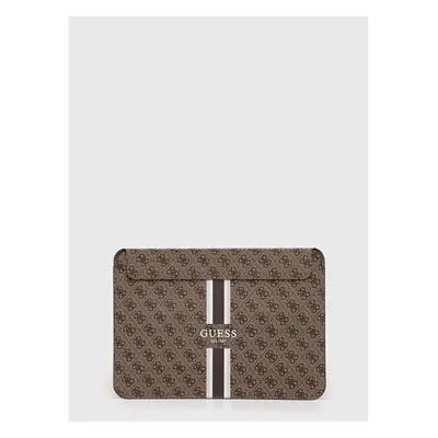 Obal na notebook Guess Sleeve 14 hnědá barva 84025957