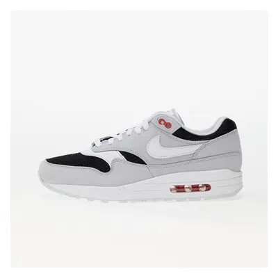 Nike Air Max 1 Premium Pure Platinum/ White-Black-Sport Red 88045683