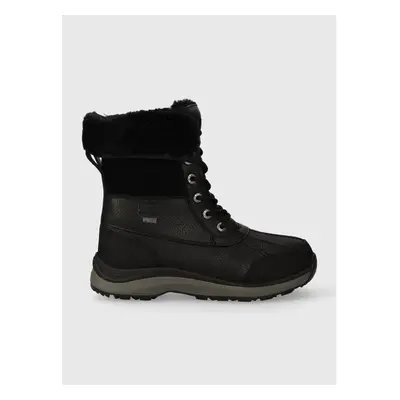 Boty UGG Adirondack Boot III dámské, černá barva, na plochém podpatku, 86541855