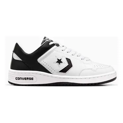 Kožené sneakers boty Converse Converse Weapon Leather bílá barva, 96191210