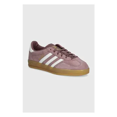 Sneakers boty adidas Originals Gazelle Indoor fialová barva, IH5483 94874904