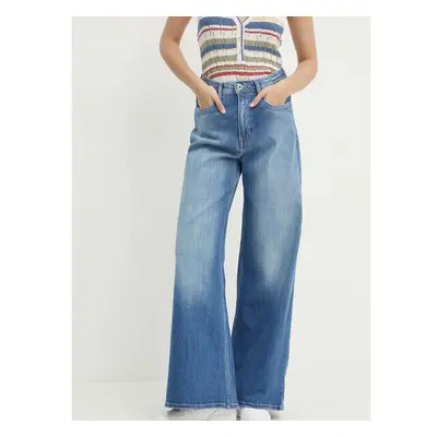 Džíny Pepe Jeans WIDE LEG JEANS UHW dámské, PL204740HV6 93038153