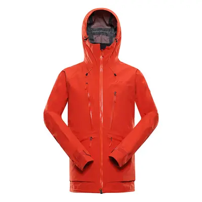 Pánská bunda s membránou ptx ALPINE PRO CORT orange.com 90474979