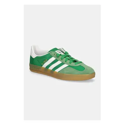 Sneakers boty adidas Originals Gazelle Indoor zelená barva, IE6605 96318119