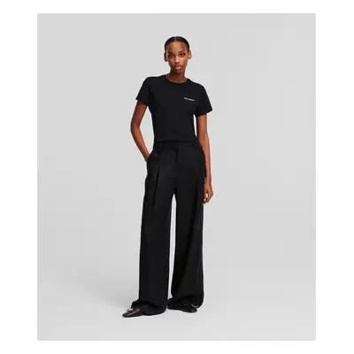 KALHOTY KARL LAGERFELD WIDE LEG DAY PANTS 95931435