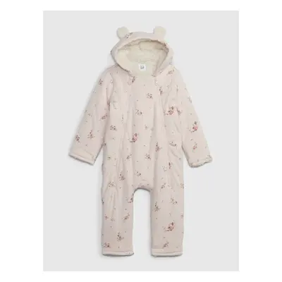 GAP Baby zimní kombinéza sherpa - Holky 91255710