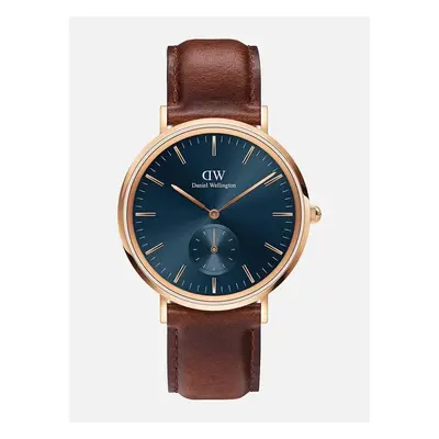 Hodinky Daniel Wellington hnědá barva 90590803