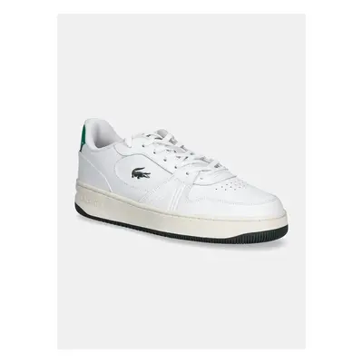 Kožené sneakers boty Lacoste L001 MID LEATHER bílá barva, 48SMA0021 101891524