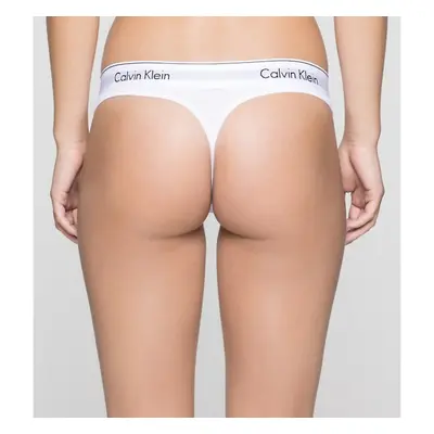 Tanga F3786E-100 bílá - Calvin Klein 75140517