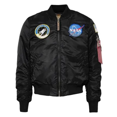 ALPHA INDUSTRIES Přechodná bunda Nasa černá 97878264