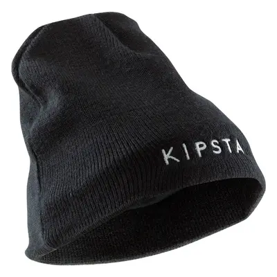 KIPSTA Dětská fotbalová čepice Keepwarm černá 72913114