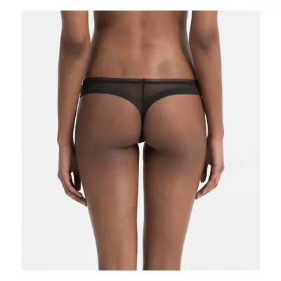 Tanga QF1666E-001 černá - Calvin Klein 74061343