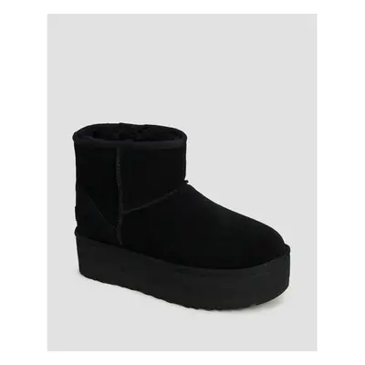 Černé dámské boty UGG Classic Mini Platform 96903751