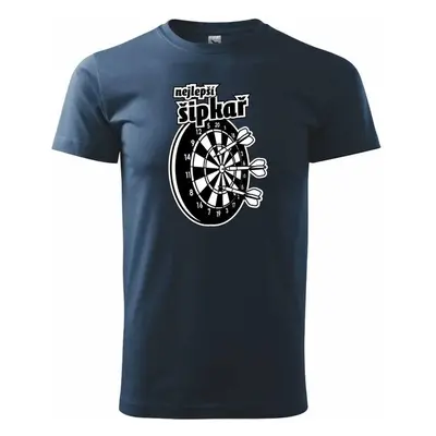 Myshirt.cz Nejlepší šipkař - Triko extra velké - Námořní modrá 100803727