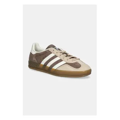 Sneakers boty adidas Originals Gazelle Indoor hnědá barva, IF9646 101681024