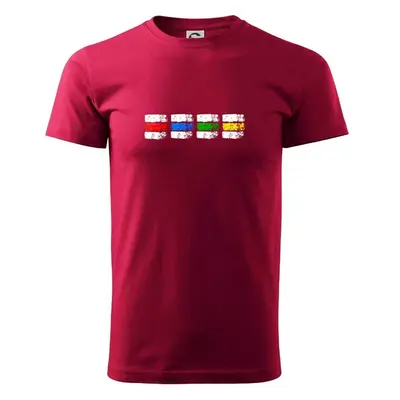 Myshirt.cz Turistické značky všechny - Klasické pánské triko vyšší 101810813