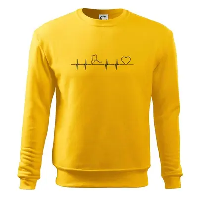 Myshirt.cz Hokejový hráč EKG - Mikina Essential pánská - Žlutá 100746090