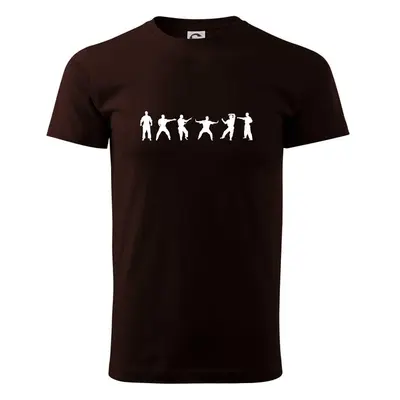 Myshirt.cz Karate postavy - Klasické pánské triko vyšší gramáže - 100638088