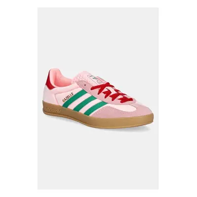 Sneakers boty adidas Originals Gazelle Indoor růžová barva, JI2713 102952280