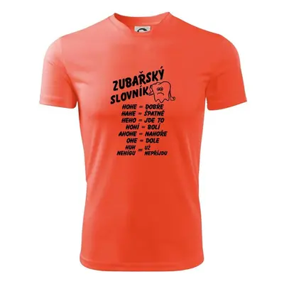 Myshirt.cz Zubařský slovník - Pánské triko Fantasy sportovní 100250792