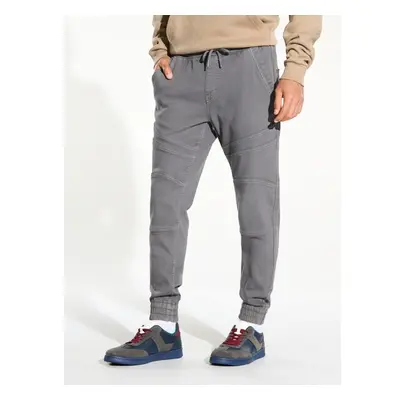 Sinsay - Kalhoty joggers - šedá 95264969