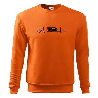 Myshirt.cz EKG karavan - Mikina Essential pánská - Oranžová 100746789