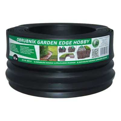 LANIT PLAST Zahradní obrubník GARDEN EDGE HOBBY 10 m černý LG1588 LG1588